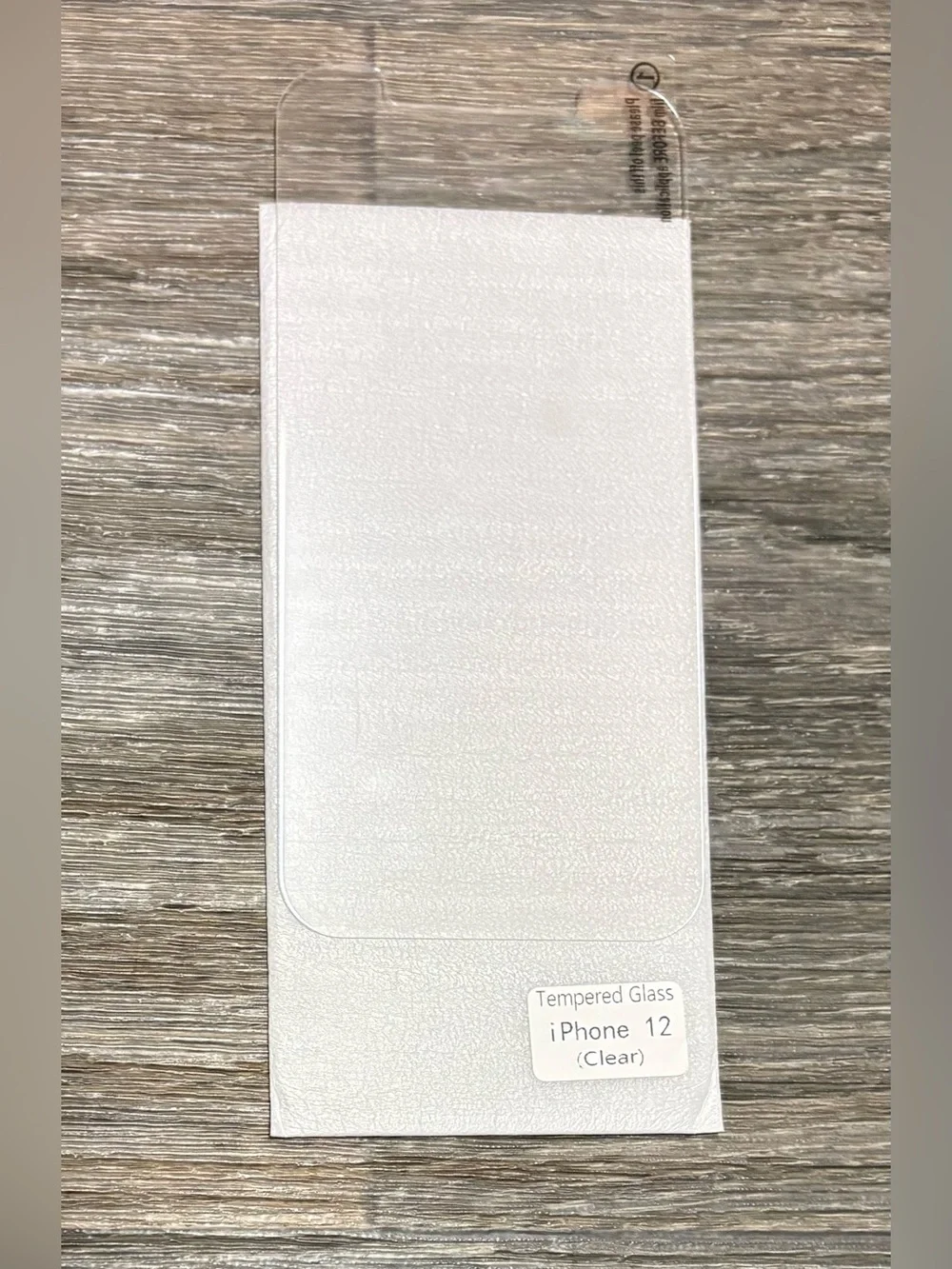 New Tempered Glass Screen Protector for iPhone 12 - Clear